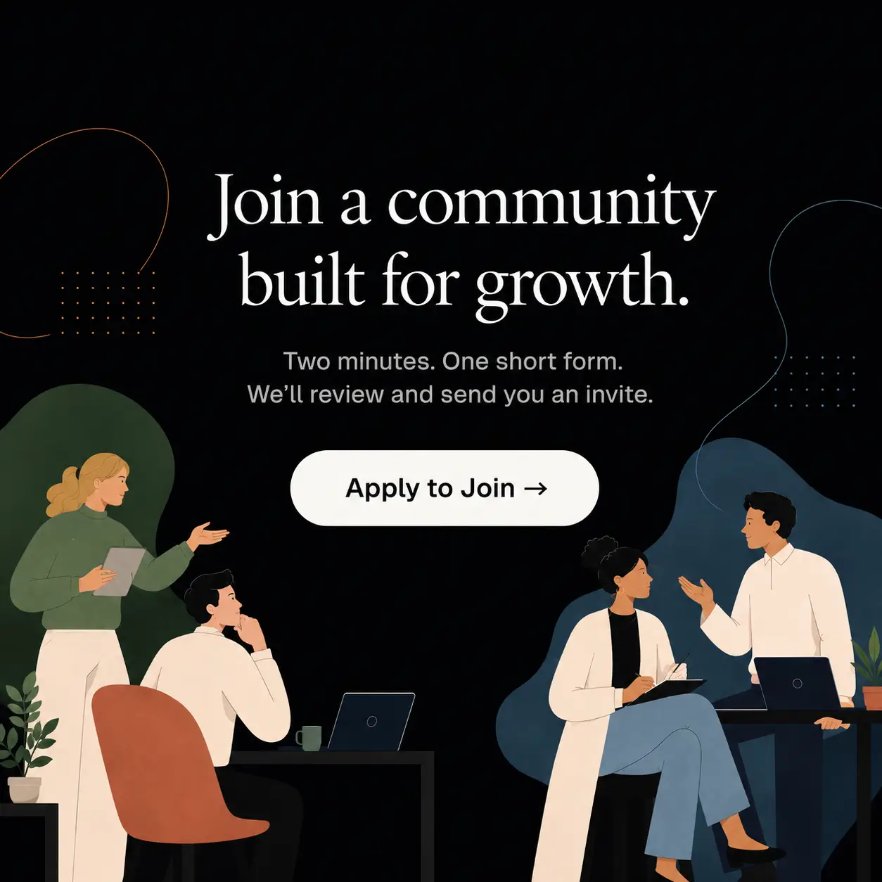 Join Runi Network. Two minutes. One short form.